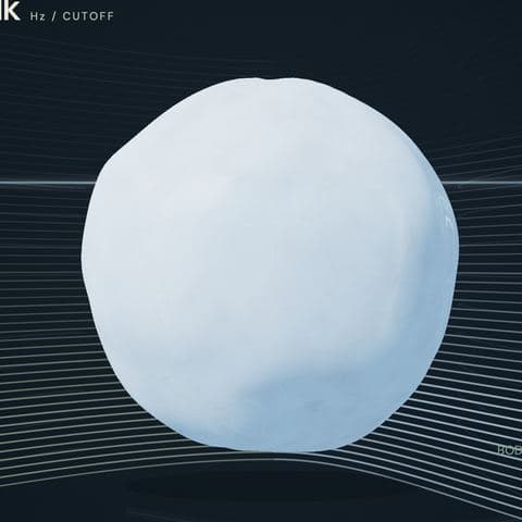 The orb in Cryo: a pale blue sphere frosted over.